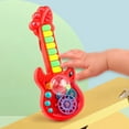 thumbnail image 4 of Electric Guitar Toy Transparent Gear Guitar With Light Music Kid Educational Toy, 4 of 5
