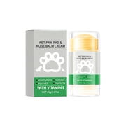 Pet Paw Balm Stick 1-Pack – Moisturizing Cream for Dogs Cats, Soothes Dry Cracked Pads & Controls Odor