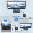 thumbnail image 3 of 400Ft HDMI Extender Over Ethernet Cat5 or 6 Adapter Balun 120m with Loop Output and Automatic EDID Functions Support 1080P60Hz 3D Full HD Transmitter and Receiver, 3 of 7