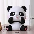 thumbnail image 5 of kowaku Money Bank Panda Figurines Change Box Decorative Animal Statue Cute Desktop Panda Saving Jar Money Saving Jar for Kids Adults A, 5 of 5