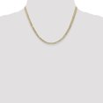 thumbnail image 2 of Chaîne Pendentif Concave en Or Jaune 14k 18 Pouces 3,8 mm, 2 of 9