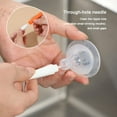 thumbnail image 4 of 2 in 1 Vacuum Cup Cleaning Brush Bottle Cap Detail Groove Cleaner Baby Bottle Lid Detail Clean Brush Long Straw Cleaning Brush, 4 of 11