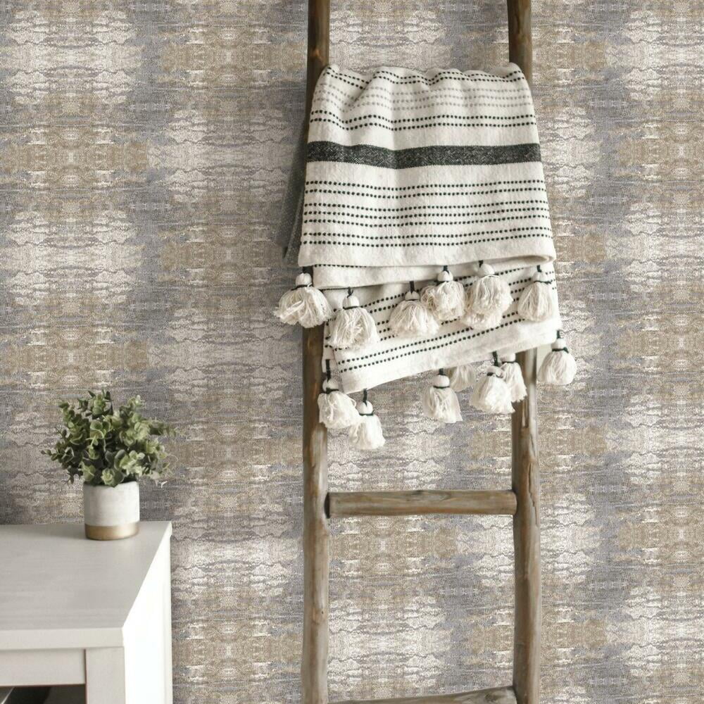 Sarong Print Peel and Stick Wallpaper