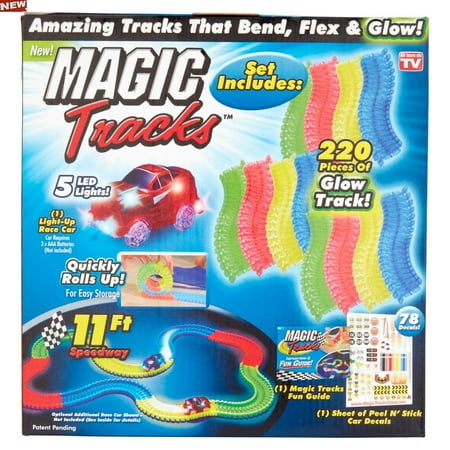 Item Magic Tracks AS SEEN ON TV!! NEW bend Flex & Glow In The Dark