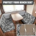 thumbnail image 2 of FOR U DESIGNS Polynesian Tribel Pattern RV Dinette Cushion Covers Wear-Resistan Camper Cushion Slipcover Comfortable Loveseat Sofa Chair Cover 1 Backrest Covers and 1 Bench Covers, 2 of 7