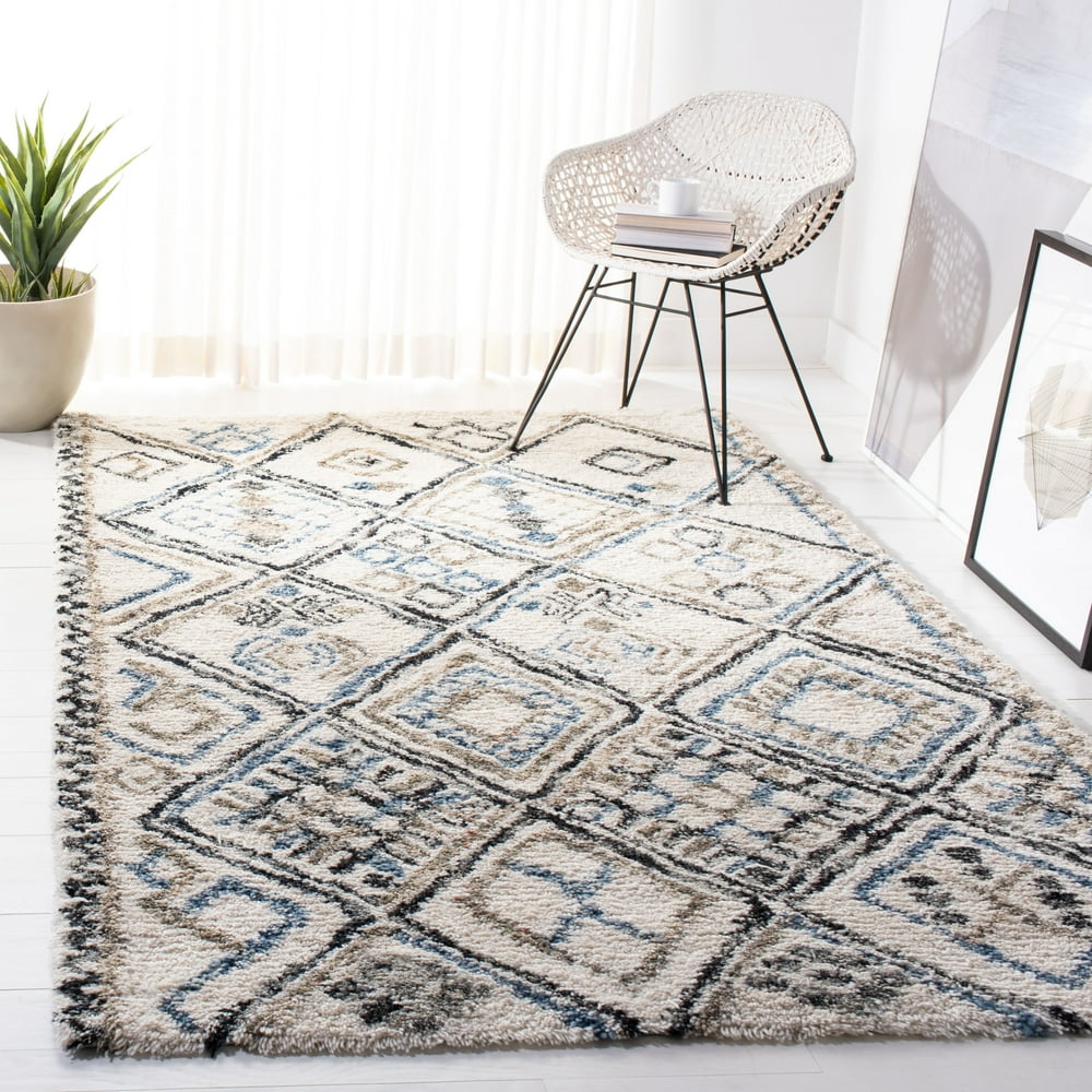 Safavieh Casablanca Jake Geometric Moroccan Shag Area Rug, 8' x 10
