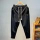 thumbnail image 3 of Pantalones cortos para hombre, cintura elástica con bolsillos, pantalones cortos cargo verdes para hombre, Y2k, ropa elegante y cómoda, nueva en Harajuku suelta, 3 of 5