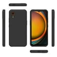 thumbnail image 4 of CoverON For Samsung Galaxy XCover7 / Galaxy XCover 7 Case, Flexible Slim Lightweight TPU Minimal Phone Cover, Black, 4 of 7