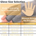 thumbnail image 4 of Dinheiro 2 pares de guantes de compresión para artritis, guantes para artritis para hombres, pegamento para guantes, guantes de compresión del túnel carpiano, 4 of 5