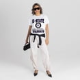 thumbnail image 3 of Women's Gameday Couture White Kansas State Wildcats All-Time Classic Oversized Flowy T-Shirt, 3 of 5