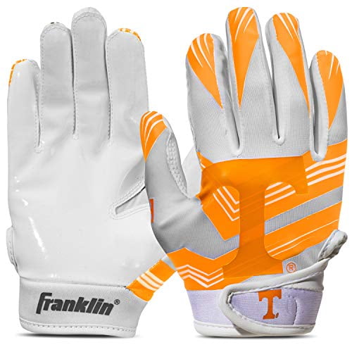Guantes de fútbol Franklin Sports Tennesse Volunteers Youth