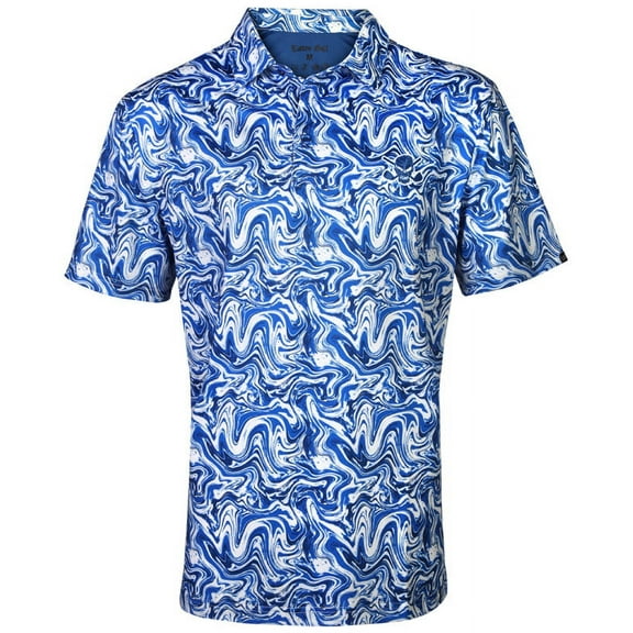 Stryker Cool-Stretch Men's Golf Shirt (Blue)