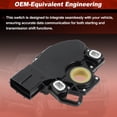 thumbnail image 4 of Interruptor de Posición de Seguridad Neutral de Transmisión Automática para Ford F150 F250 F350 E150 E250 E350 E450 para Ranger Explorer Expedition para Mustang para Lincoln Navigator F7LZ-7F293-AB, 4 of 7