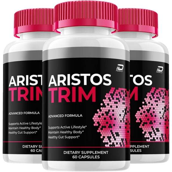Aristos Trim Keto Capsules – AristosTrim Pills Advanced Formula, Maximum Strength, 3 Pack, 180 Capsules