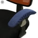 thumbnail image 4 of Luxtrada - 1 par de fundas para reposabrazos de silla extraíbles, elásticas, para oficina, para gamers y giratorias, 4 of 6
