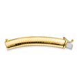 thumbnail image 1 of Diamond2Deal 14K Collier d'Extension Omega en Or Jaune 8mm pour Femmes, 1 of 4
