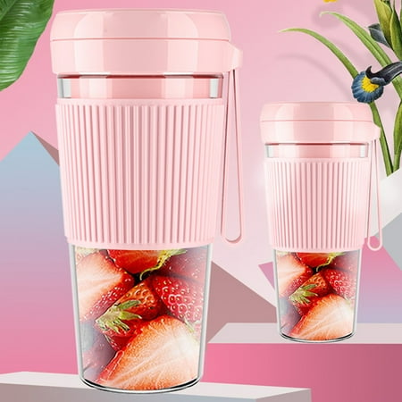 

Blender for Shakes and Smoothies USB Rechargeable Cordless Mini Mixer 280ML