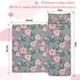 thumbnail image 5 of Pioneer Flower Floral Print Pattern Toddler Nap Mats for Kids Preschool,Sleeping Mat Bag or Kids,Toddler Sleeping Bag,Toddler Nap Mat or Daycare, 5 of 6