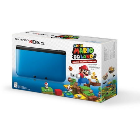 Nintendo 3ds Xl Console Blue Take 3d Pho