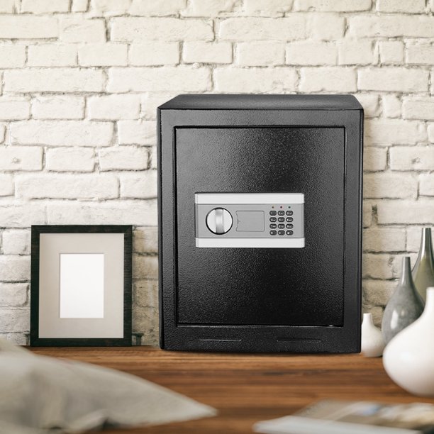 PHOGEO 1.7 Cub Safe Box Fireproof Waterproof, Security Home Safe with