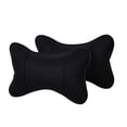thumbnail image 1 of Juego de 2 almohadas de cuello para coche, cojines transpirables para la cabeza, reposacabezas relajantes, almohadas suaves y cómodas para el asiento de viaje, 1 of 7