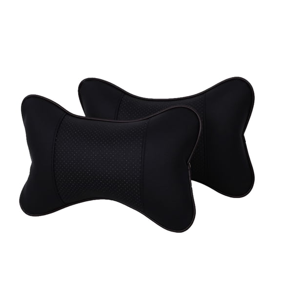 2Pcs Car Neck Pillow Breathable Head Rest Cushion Relax Neck Support Headrest Comfortable Soft Pillows For Travel Seat