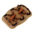 thumbnail image 4 of Peinetas Elásticas Dobles Cabello Clips Beads maker of bun Accessories - 2- color Colco Combinaciones de cabello de cuentas mágicas, 4 of 8