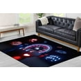 thumbnail image 4 of Casino Gambling Rugs, Office Rugs, Man Cave Rugs, Modern Rug, Nursery Rug, Indoor Rug, Machine Washable Rug, Bath Rug, Non Slip Rug, 5.9'x9.2' - 180x280 cm, 4 of 4