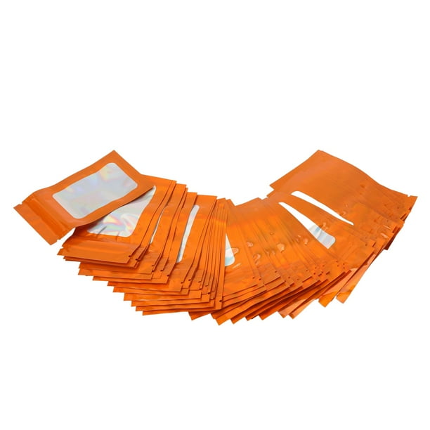 Bolsas Ziplock autoadhesivas BuyWeekMX 100 piezas OPP holográficas