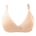 thumbnail image 2 of Patlollav Womens Bra Wire Free Underwear One-Piece Bra Everyday Underwear, 2 of 6