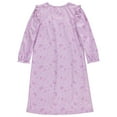 thumbnail image 3 of Girls Granny Gown Nightgown, Toddler to Big Kid, Butterfly Design, Soft, Comfortable, Adorable Pajamas For Girls, 3 of 5