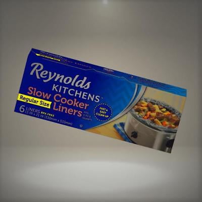 Reynolds Kitchens Regular Size Slow Cooker Liners - 6ct