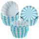 thumbnail image 1 of Uxcell 200-Pack Moldes de Cupcake Estándar para Hornear, Fundas para Cupcake Resistentes a la Grasa para Boda/Cumpleaños/Fiestas/Christmas[Azul/Blanco], 1 of 6
