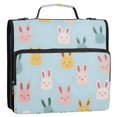 thumbnail image 5 of FORMRS Zipper Binder with Shoulder Strap 2-inch Ring 500 Sheet Capacity File Bag, Cute Rabbits, 5 of 5