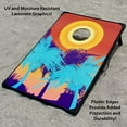 thumbnail image 2 of Driveway Games Portable Tailgate Bean Bag Toss Board Cornhole Set, Tropical, 2 of 5
