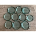 thumbnail image 6 of WHOLESALE Aqua blue obsidian Smooth Stones, Worry Stone, Aqua blue obsidian Palm Stone, Smooth Aqua blue obsidian Gemstone, Pocket Stone (10 Stones), 6 of 9