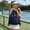 Dark Blue, variant on Sports Drawstring Backpack, Nylon Gym Sack with Large Capacity, Lightweight Travel Storage Pouch, Multi-Use String Bag for Fitness Beach Swimming