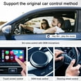 thumbnail image 2 of Wireless CarPlay Adapter,FIEWESEY CarPlay Dongle for OEM Wired CarPlay Cars Convert Wired to Wireless CarPlay, Support Online Update Plug & Play Easy Use Fit for Cars from 2015 & iPhone - White, 2 of 8