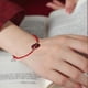 thumbnail image 4 of Pulsera de cuerda de la suerte, pulsera ajustable roja, protección de nudos de cama de mano, fe unisex, 4 of 5