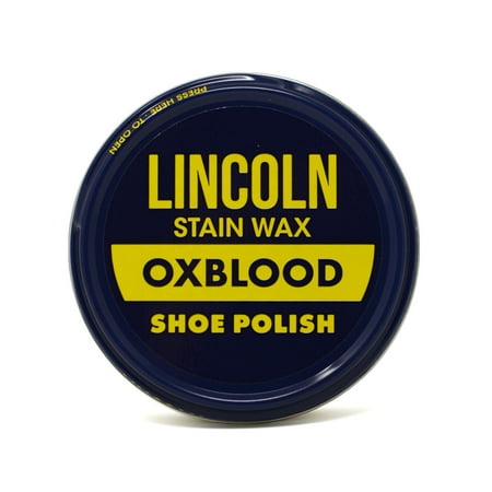oxblood polish on brown shoes