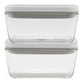 thumbnail image 1 of ZWILLING Fresh & Save M / 2 Piece Vacuum Box Set, Glass, Grey, 1 of 4