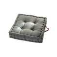 thumbnail image 3 of Floor Pillows under $5! kkbbma Square Floor Pillows, Large Floor Cushion for Adults, Tufted Thicken Chair Pad Tatami Floor Pillow Cushion, 3 of 9