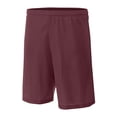 thumbnail image 2 of A4 Lined Micromesh Short For Teen Male in Cardinal | NB5184, 2 of 2