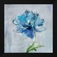 thumbnail image 2 of Danhui Nai 20x20 Black Modern Wood Framed Wall Art Titled - Floral Bloom II v2, 2 of 6