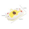 thumbnail image 2 of Baby Elephant Pattern Cotton Bath Brush Washing Scrubbing Accessory (Yellow), 2 of 3