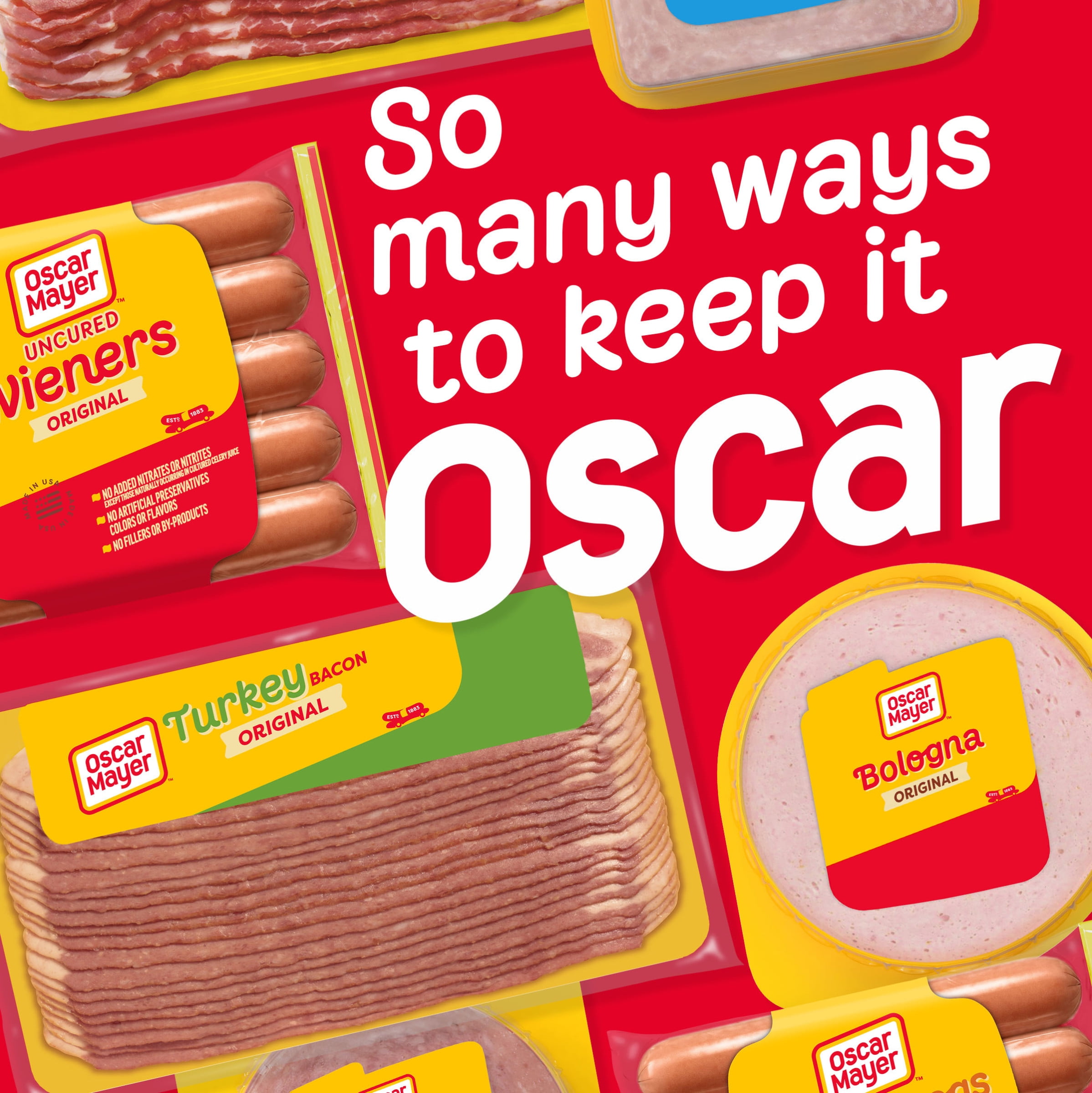 Oscar Mayer Fully Cooked & Gluten Free Turkey Bacon with 58% Less Fat & 57% Less Sodium, 12 oz Pack, 21-23 slices