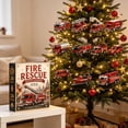 thumbnail image 5 of Fire Rescue Advent Calendar, 24-Day Christmas Advent Calendar with Fire Truck and Rescue Vehicle Designs, Daily Holiday Countdown Surprise Gift for Fire Truck Fans and Vehicle Lovers (F), 5 of 7