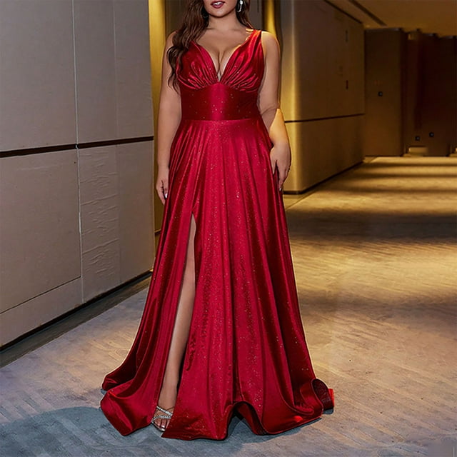 Uppada Robe de Fête à Paillettes pour Femmes avec Franges à Franges, Col en V, Sans Manches, Bretelles Spaghetti, Robe de Cocktail, Robe de Bal, Mini Robes de Fête, Coupe Ajustée, Robe Extensible Froncée, Liquidation en Liquidation