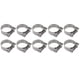 thumbnail image 4 of Abrazadera De Manguera De Acero Inoxidable 201, 10 Uds., Abrazaderas De Tubo Galvanizadas De Apariencia Completa Reforzadas Para Industria Automotriz, 4 of 8