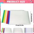 thumbnail image 3 of 10 Pcs Horizontal Clips Transparent Thickened File Folder, File Folder, File Organizer, Paper Organizer for Documents and Resumes, 3 of 5